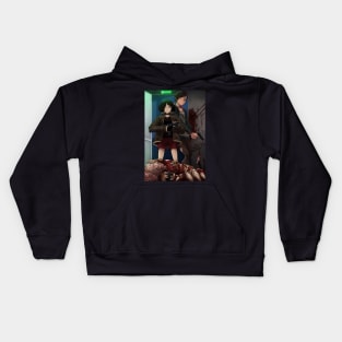 kids with gunz Kids Hoodie